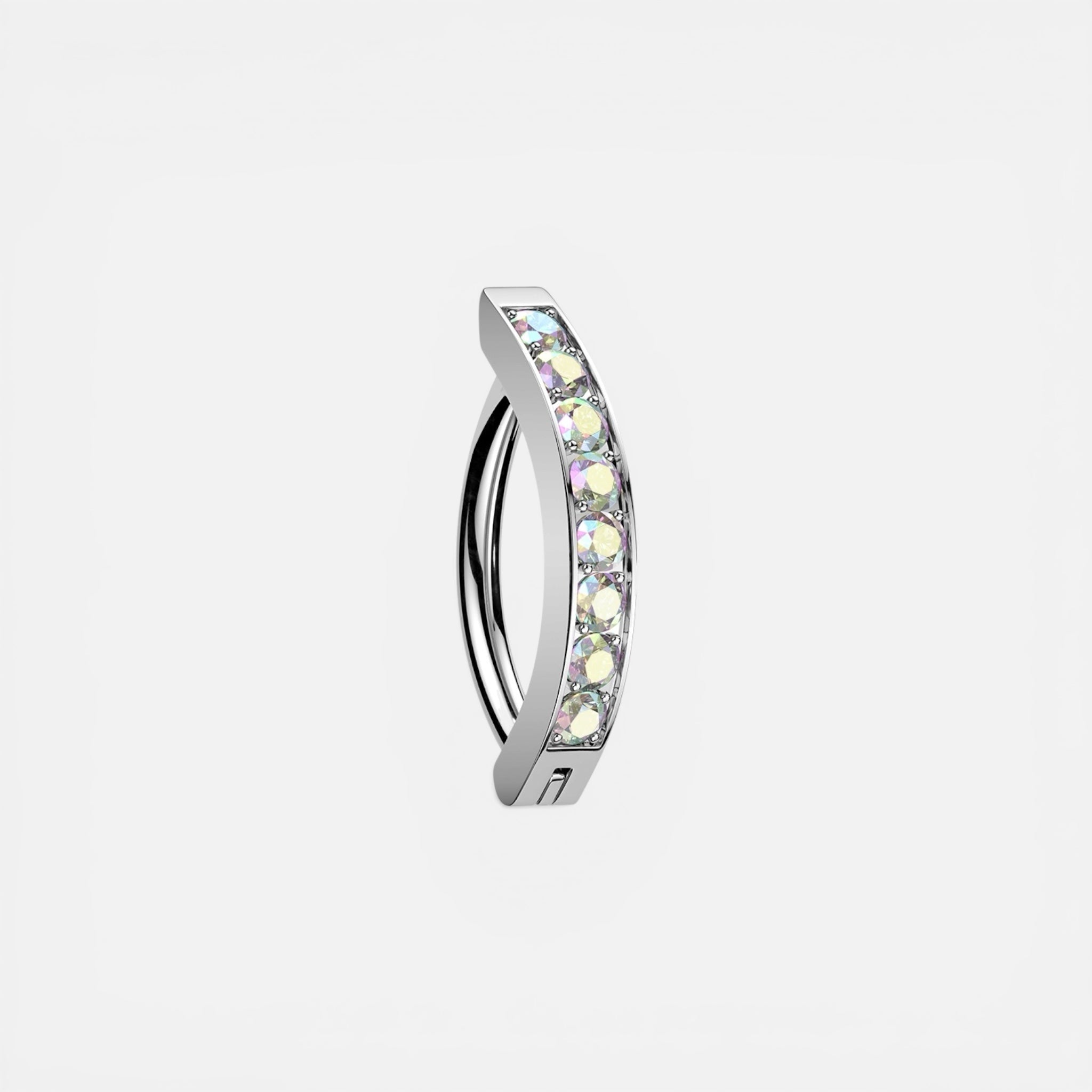 Hinged Clicker Belly Button Ring