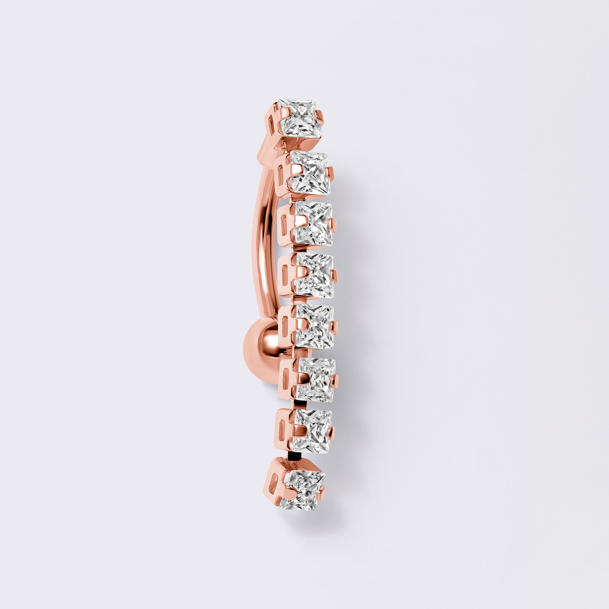 Dangle Top Down Belly Button Ring