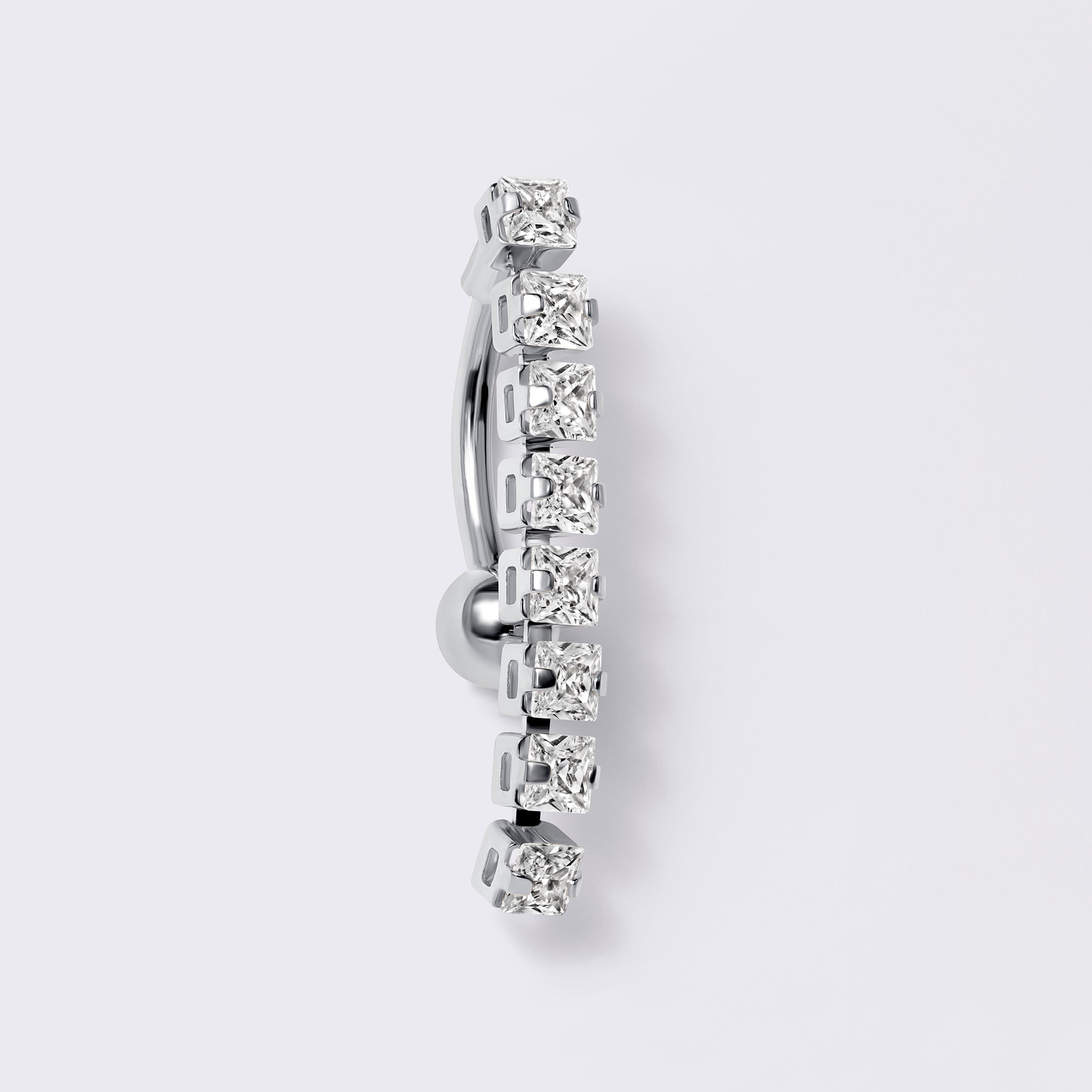 Dangle Top Down Belly Button Ring