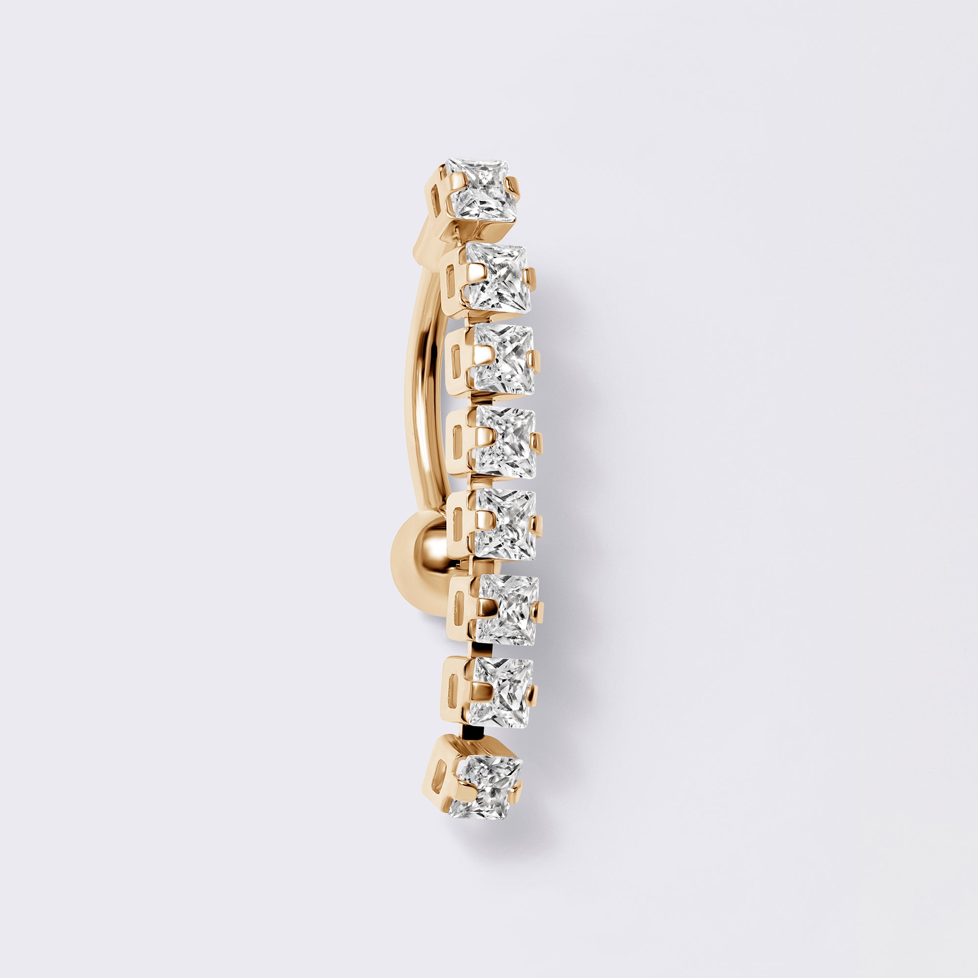 Dangle Top Down Belly Button Ring