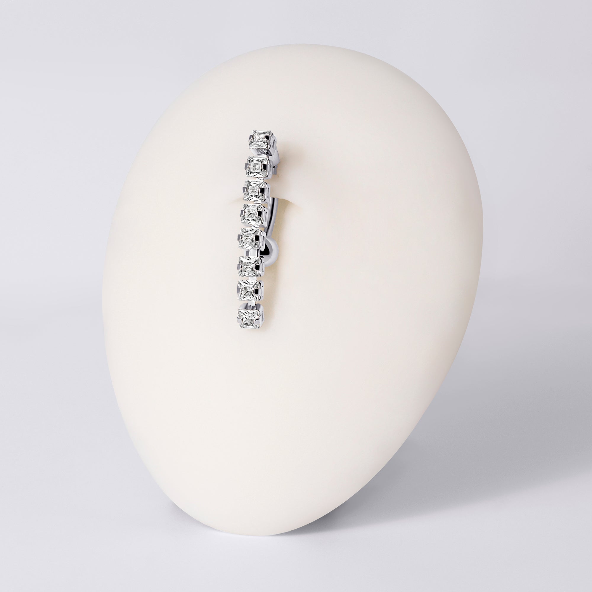 Dangle Top Down Belly Button Ring