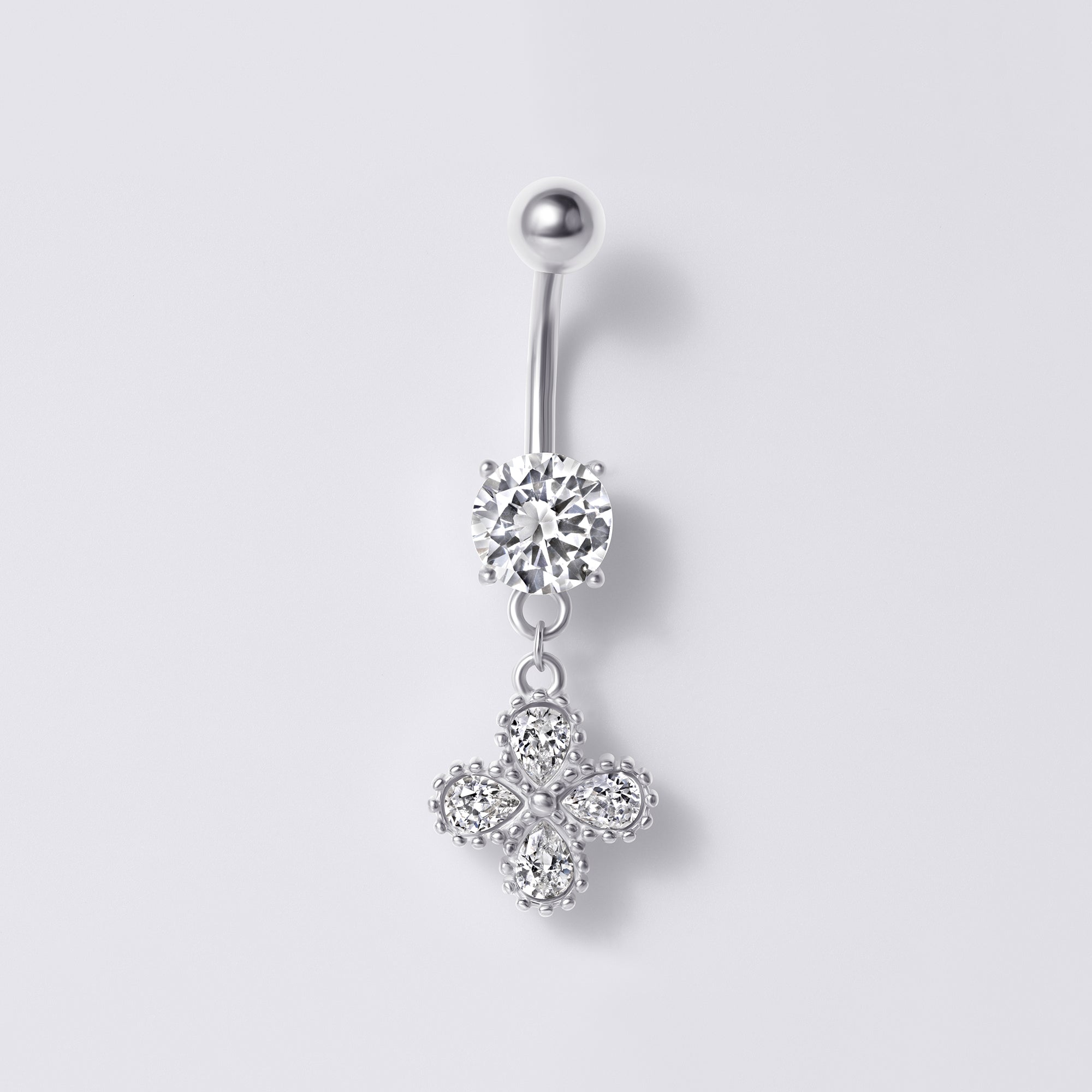 Teardrop Belly Button Ring