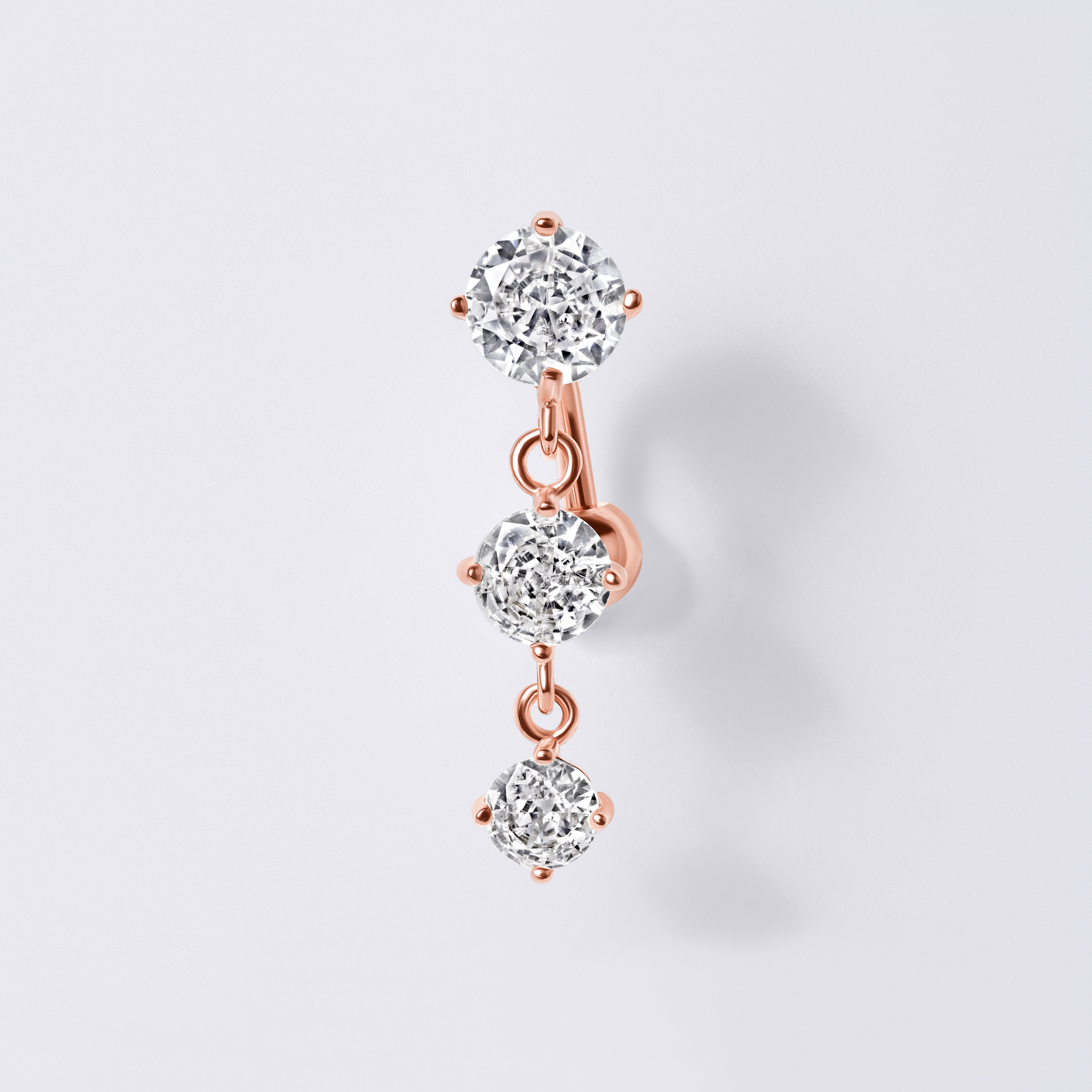 Dangling Reverse Belly Button Ring