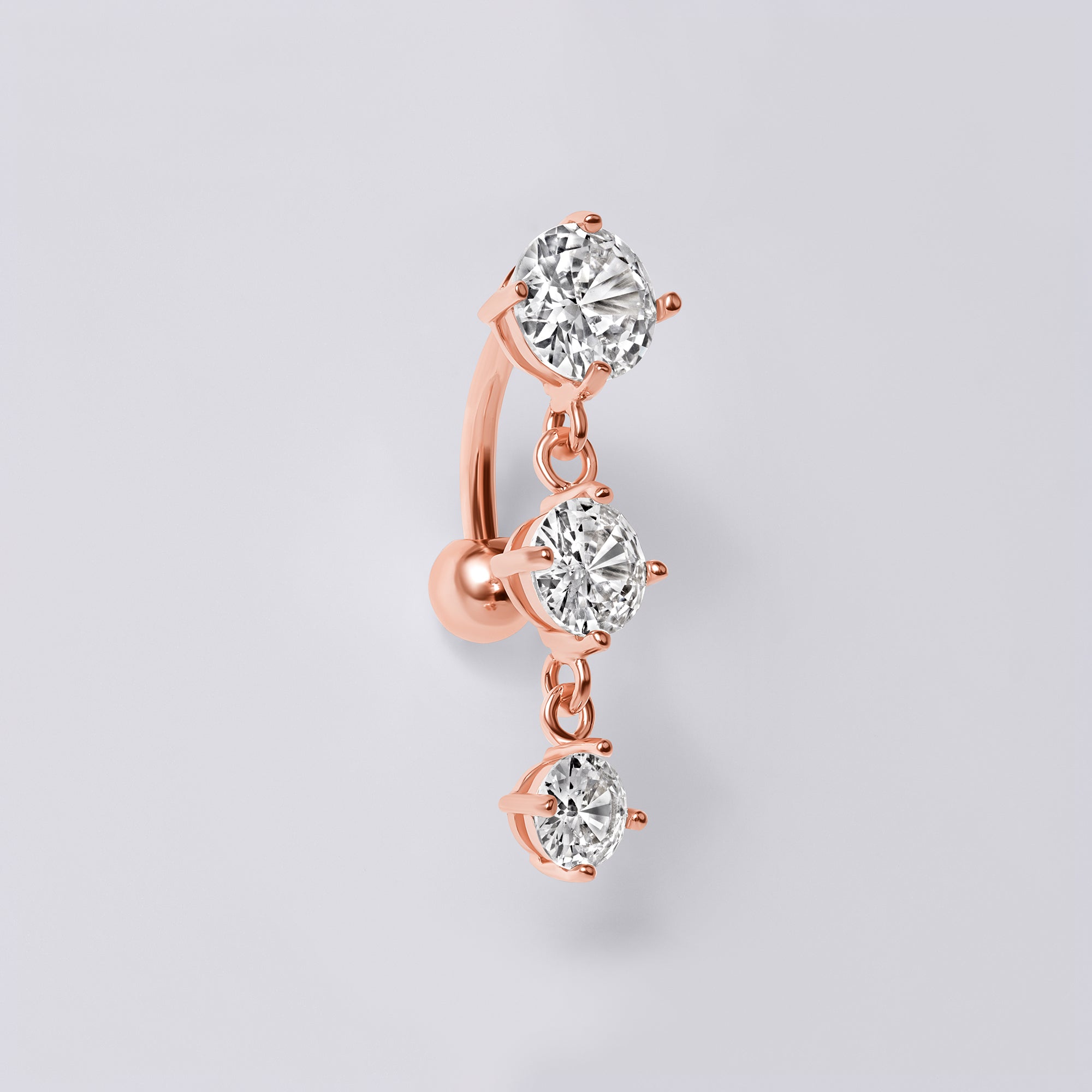 Dangling Reverse Belly Button Ring