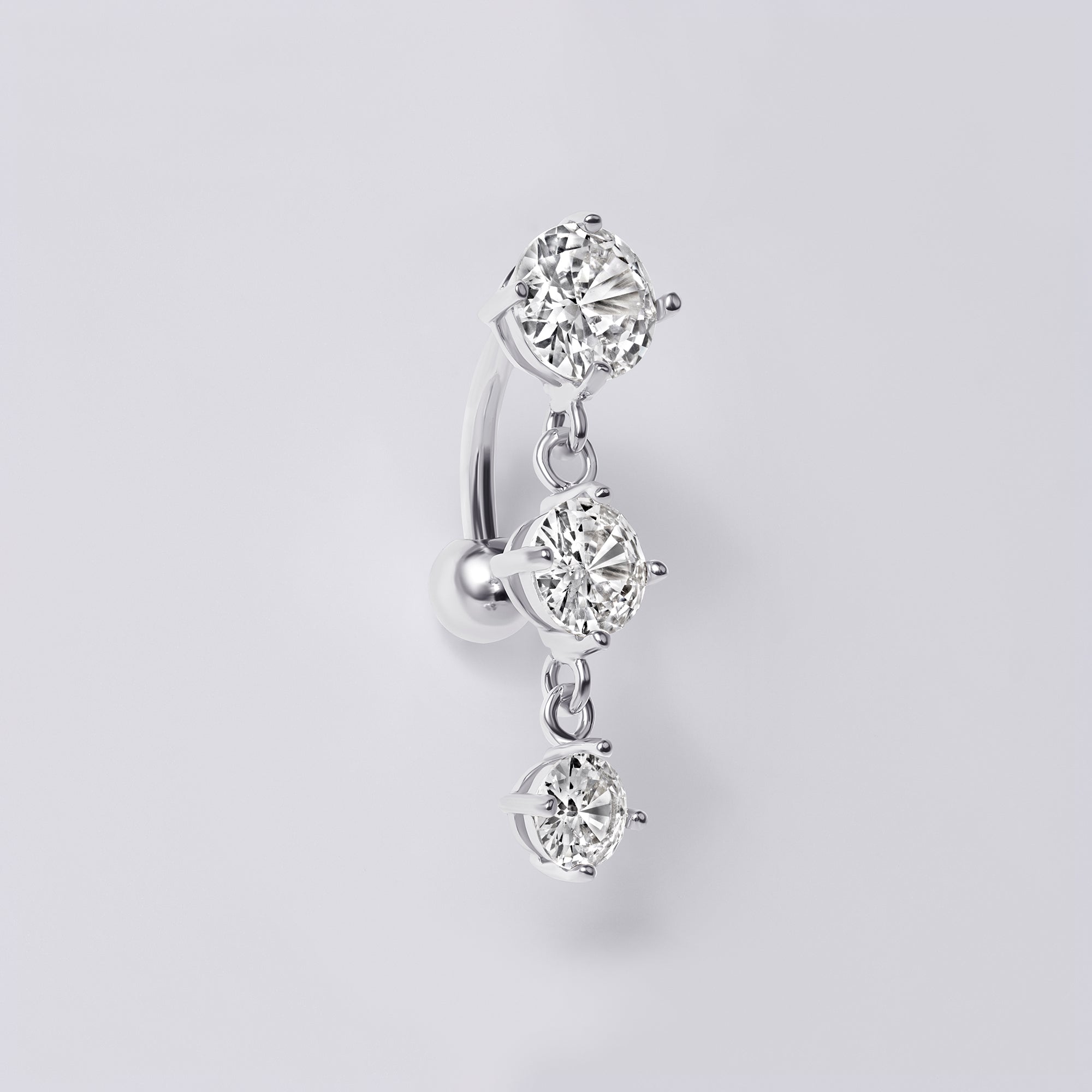 Dangling Reverse Belly Button Ring