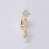 Dangling Reverse Belly Button Ring