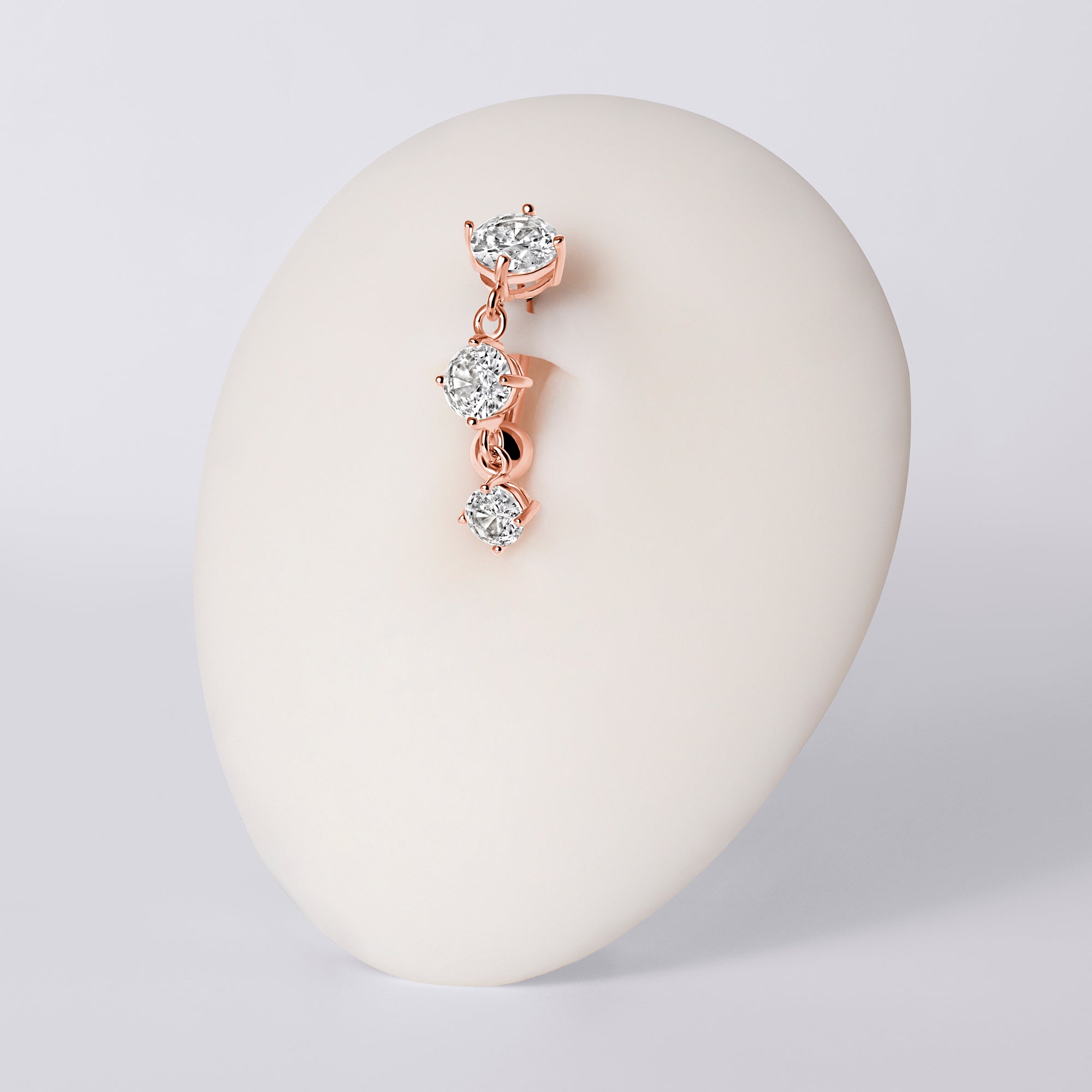 Dangling Reverse Belly Button Ring