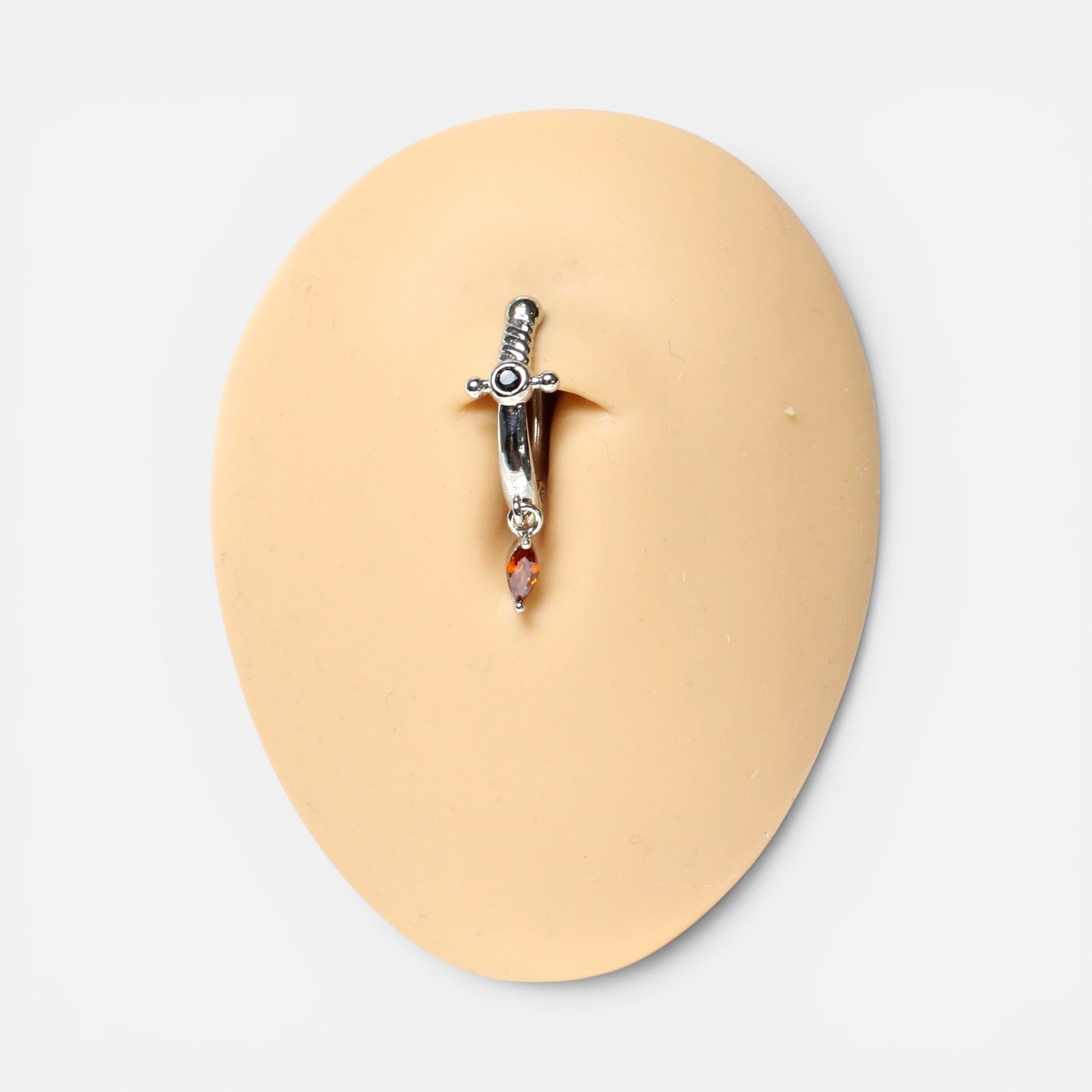 Dagger Belly Button Ring