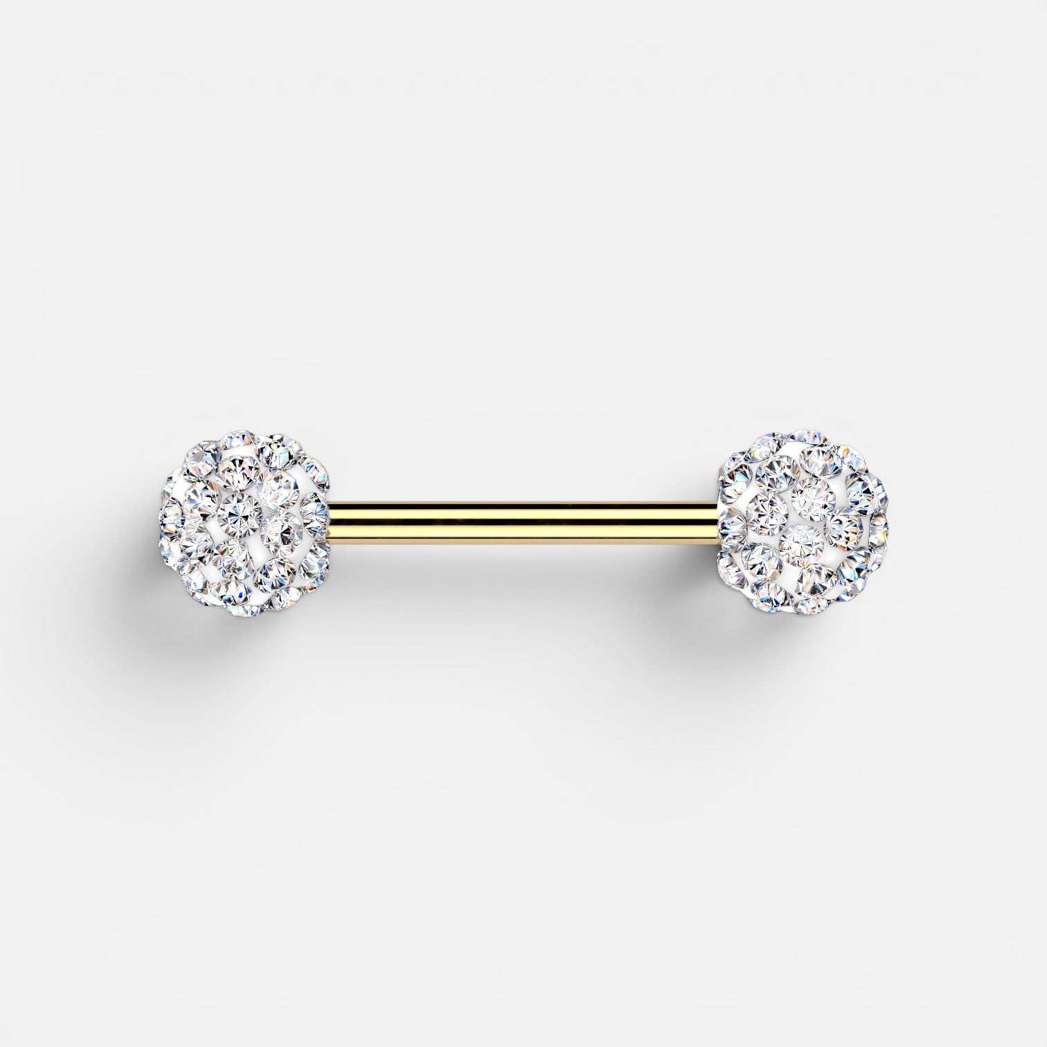 14g Disco Ball Nipple Ring