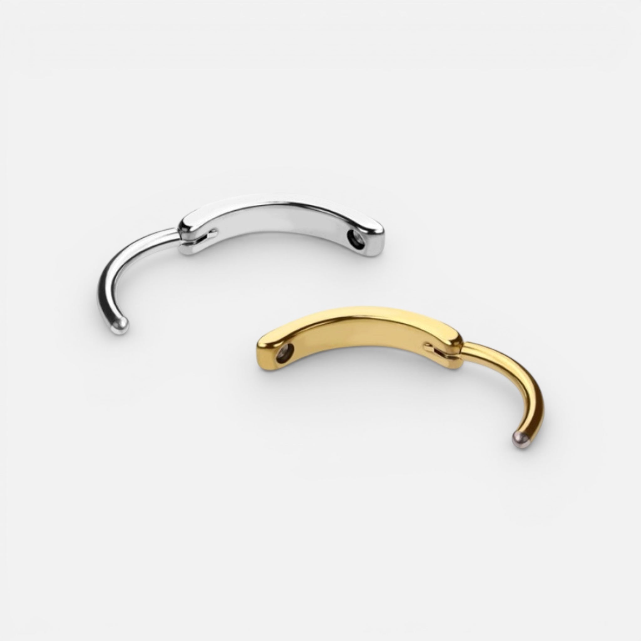 Heart Drop Belly Ring Clicker