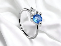 Dainty Silver Bendable Nose Hoop Ring • Cartilage Earring • Cartilage Piercing Hoop • Nose Ring