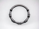 Black Bones Design Hinged Septum Clicker Ring, 16G Septum Clicker Hoop