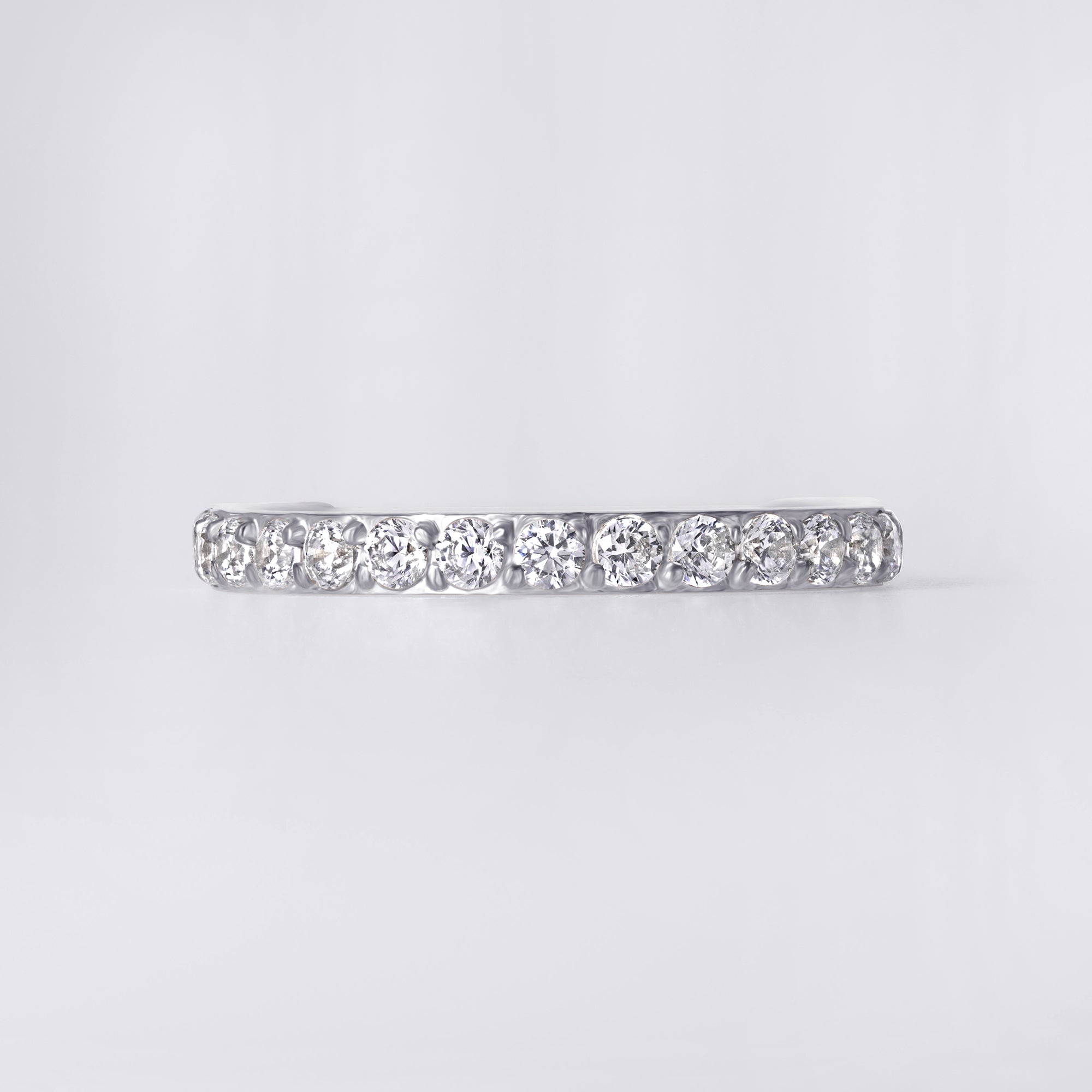 Silver Nose Piercing Clicker Ring