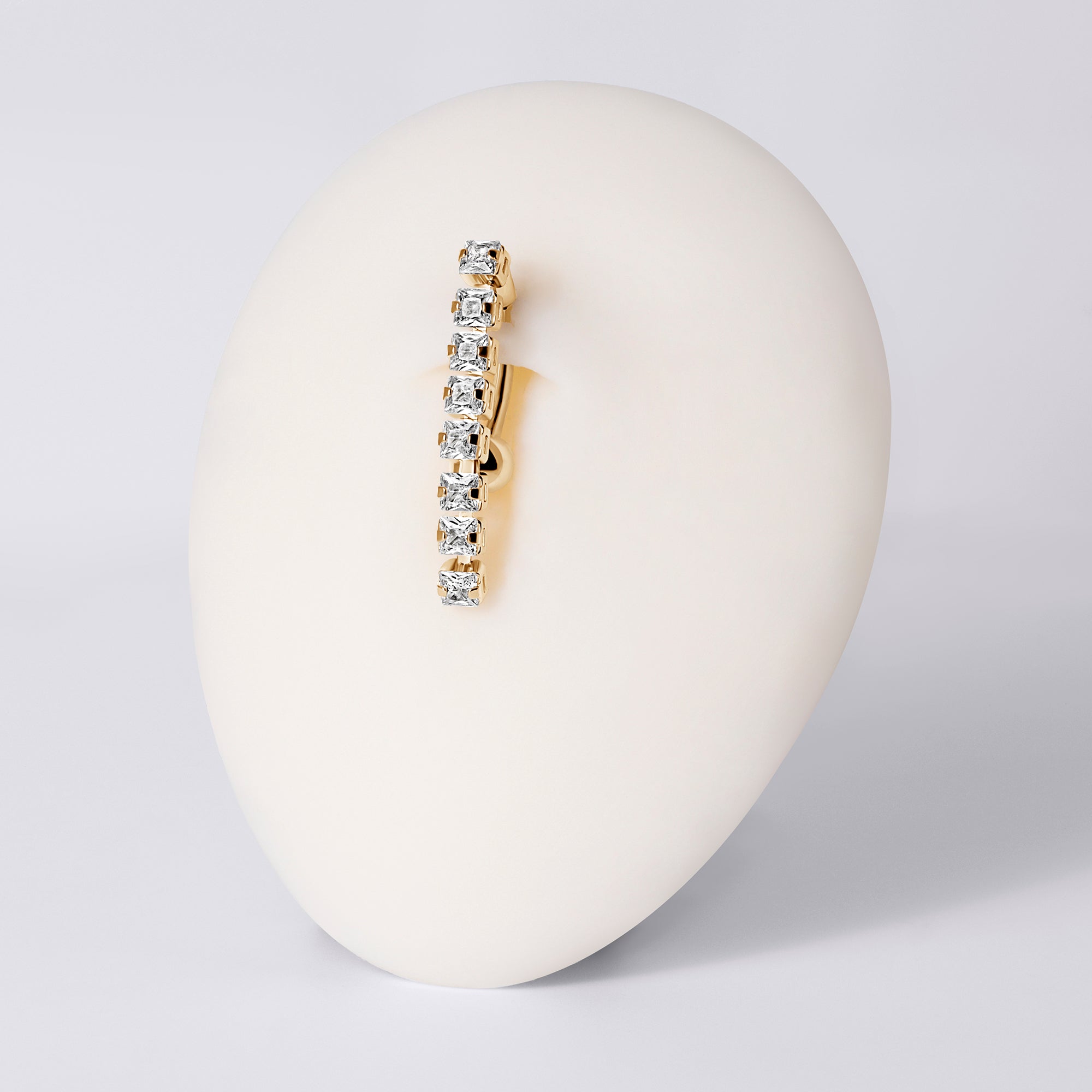 Dangle Top Down Belly Button Ring