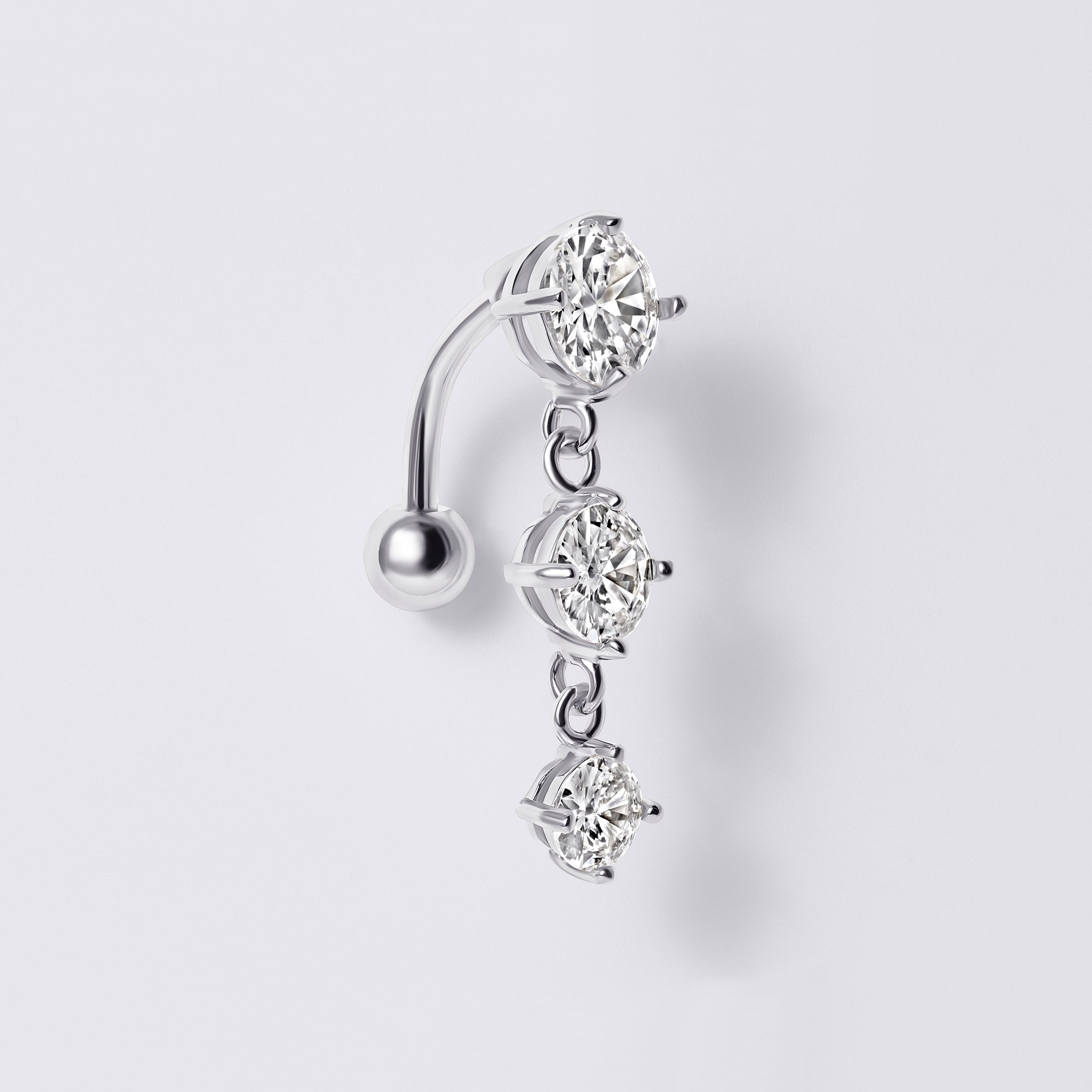 Dangling Reverse Belly Button Ring