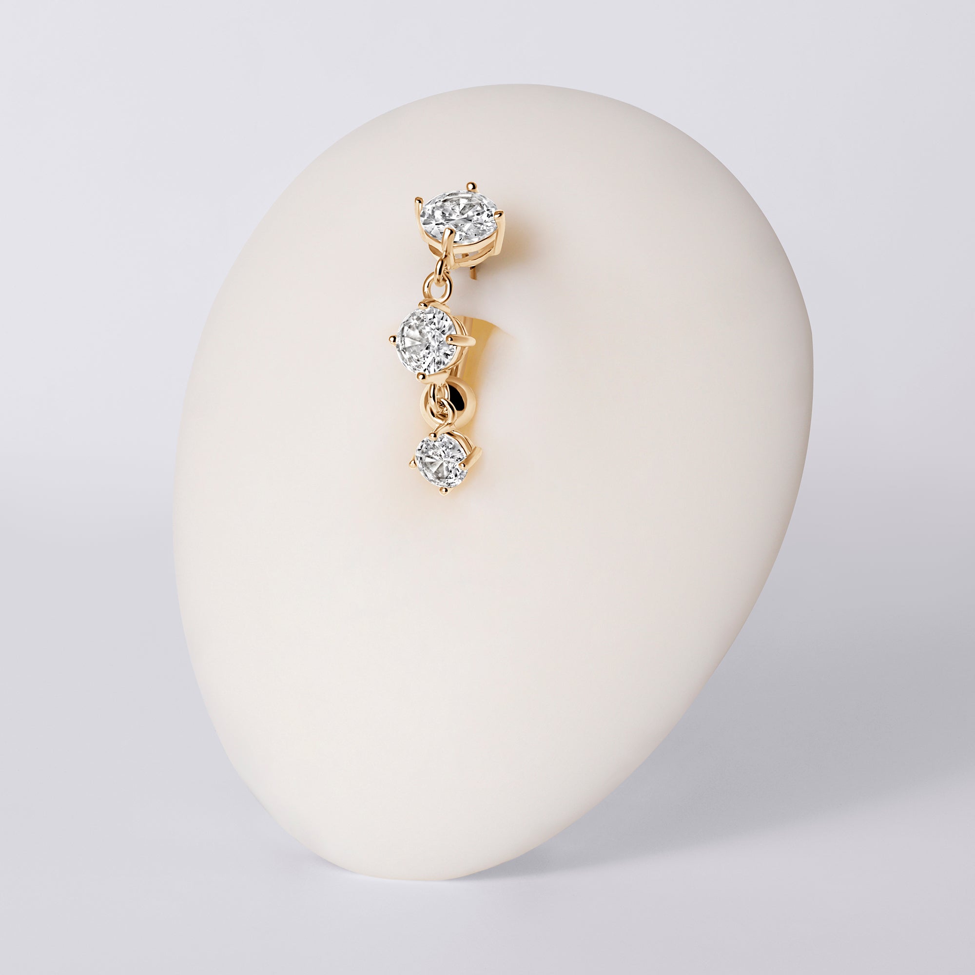 Dangling Reverse Belly Button Ring