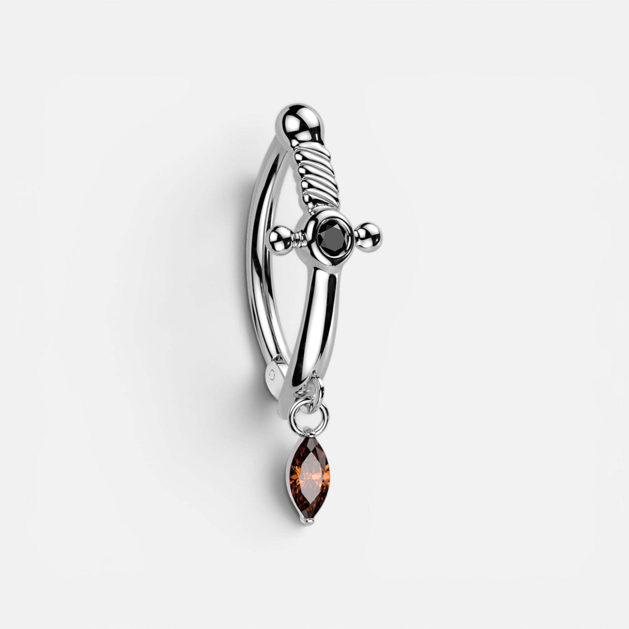 Dagger Belly Button Ring