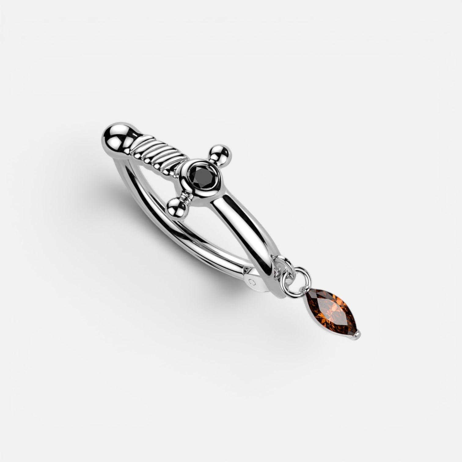 Dagger Belly Button Ring