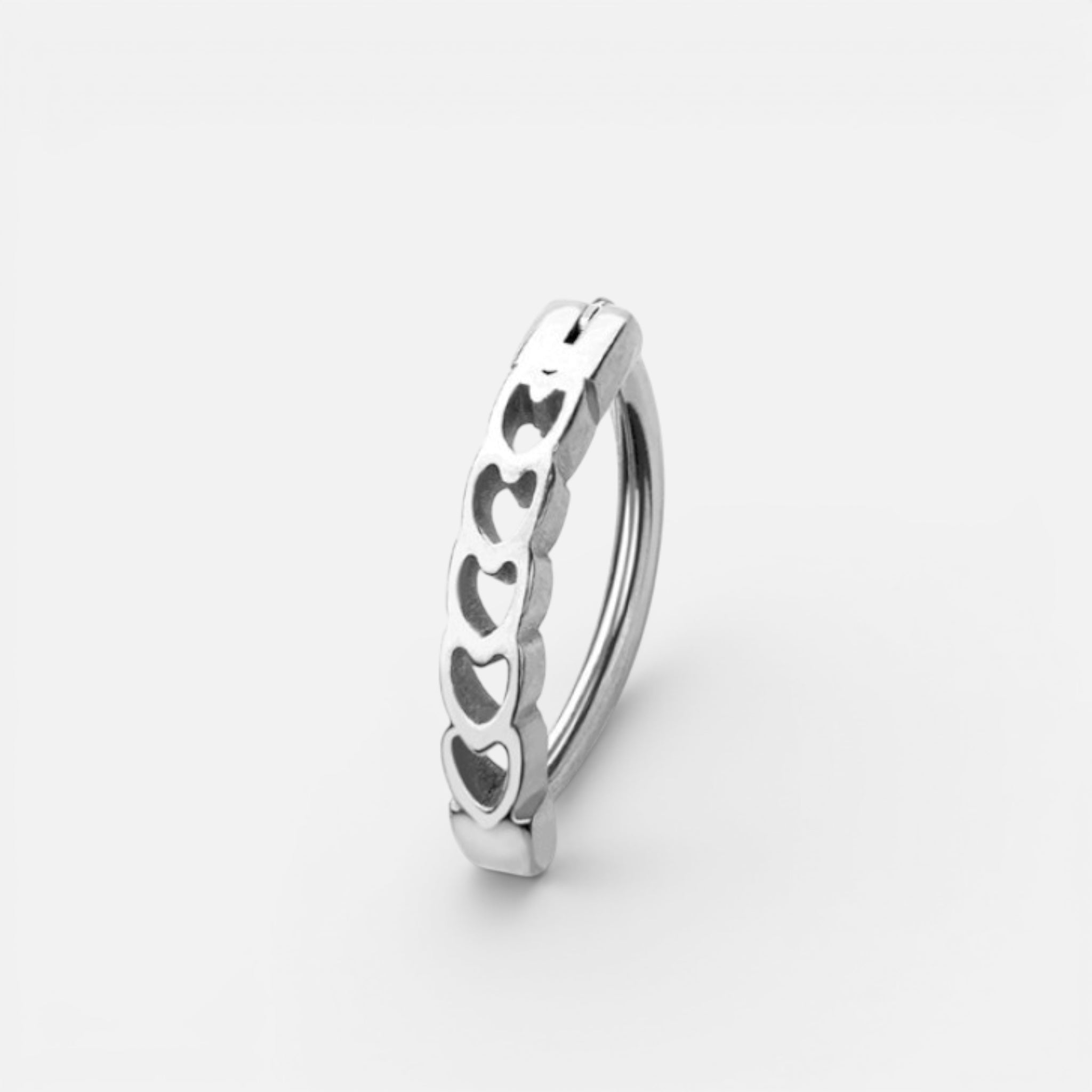 Heart Drop Belly Ring Clicker